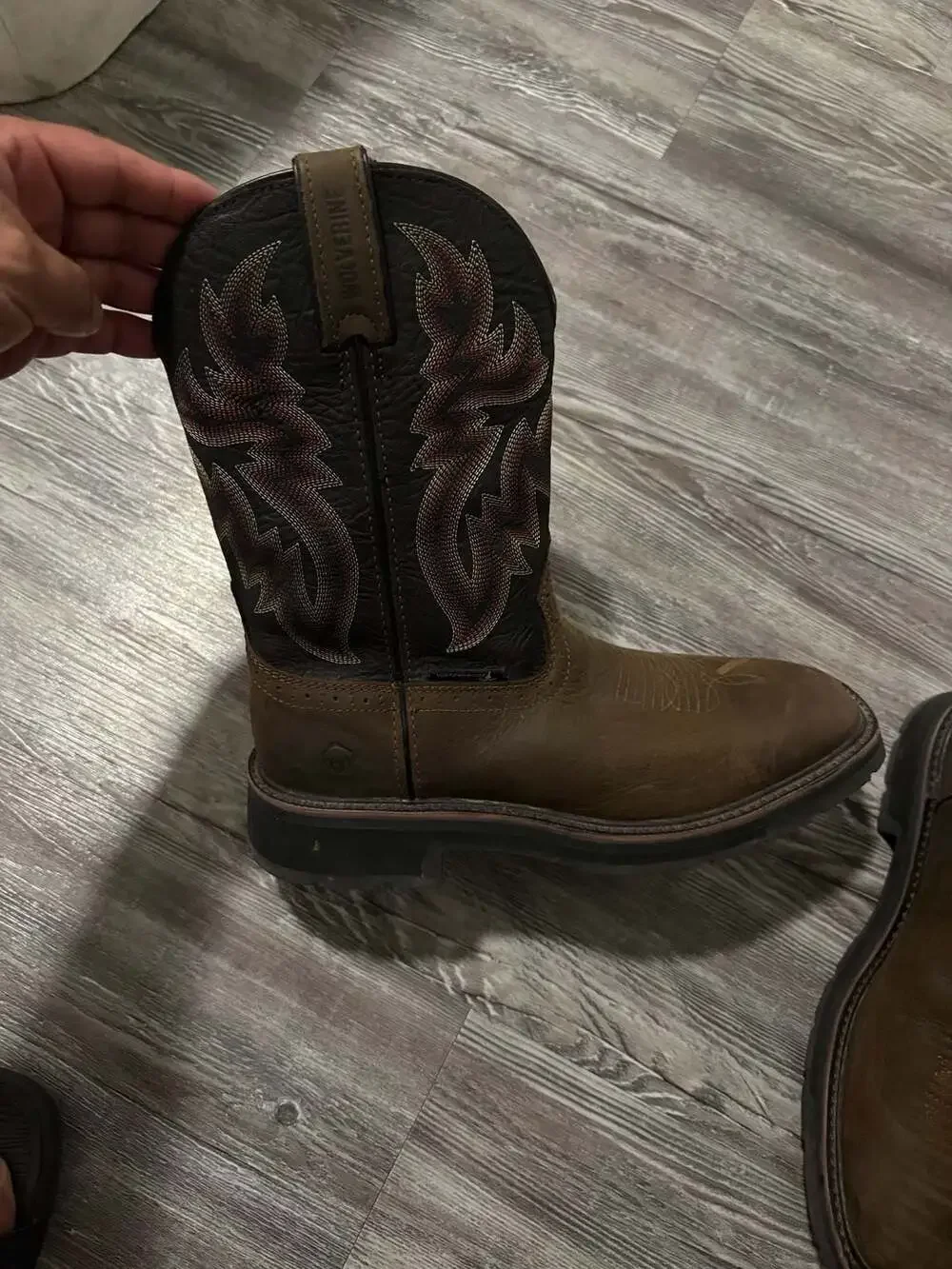 Wolverine Men's Rancher Waterproof Square Toe Work Boot W10768‎